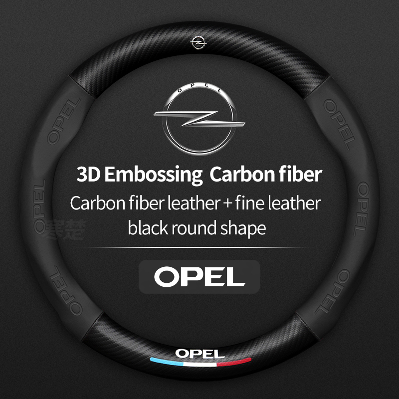 Car Steering Wheel Cover Anti Slip Breathable - غطاء عجلة قيادة السيارة من الجلد
