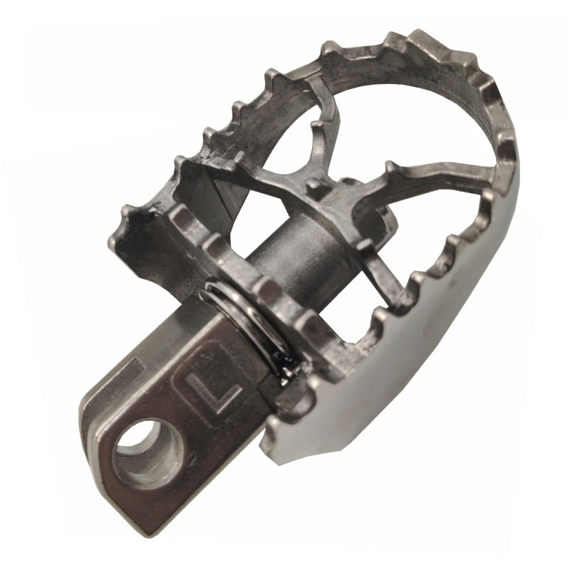 Motorcycle Parts - دواسة قدم جانبية يسرى بتصميم قابل