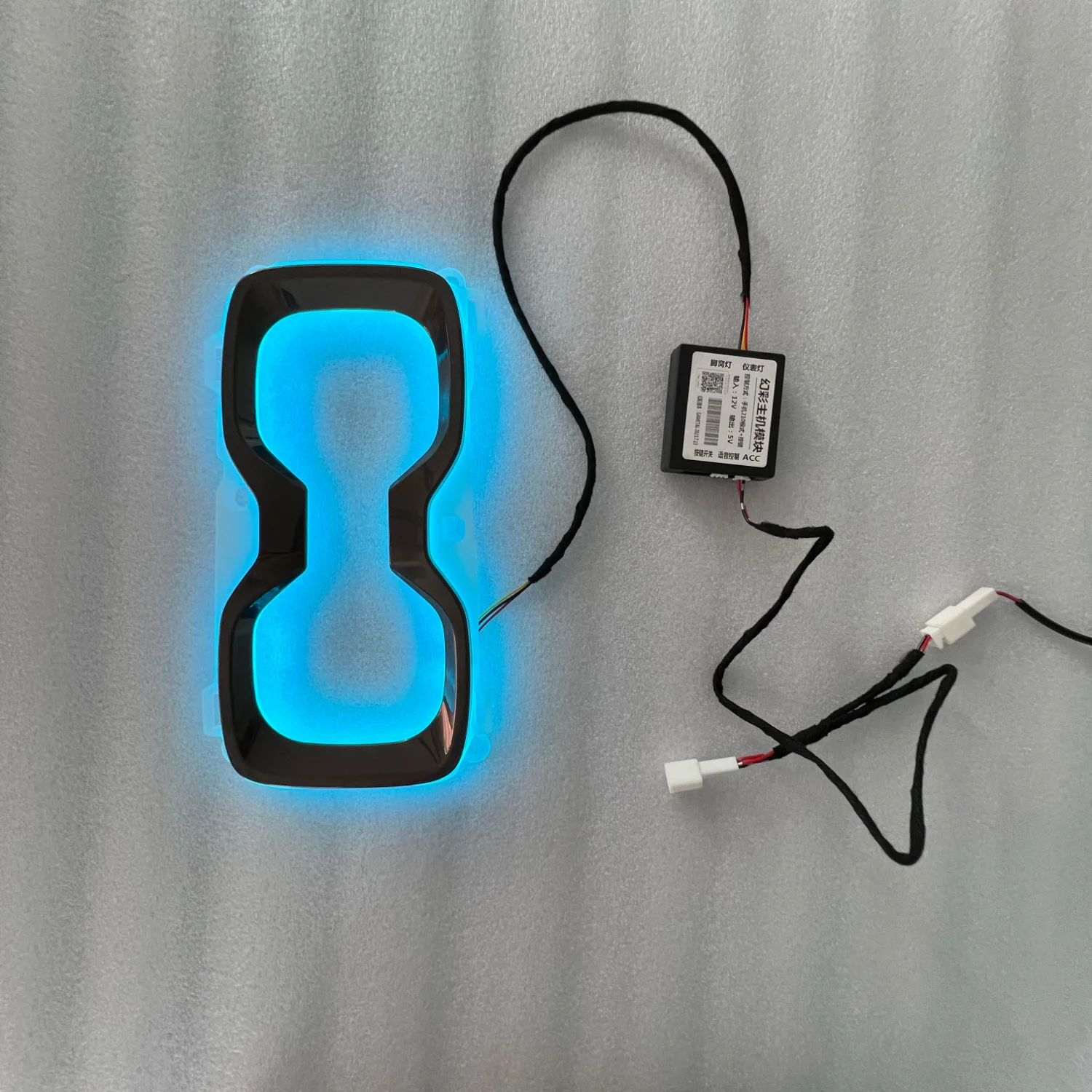 Led Ambient Interior Car Lights App Control - حامل أكواب مركزي للسيارة مع إضاءة