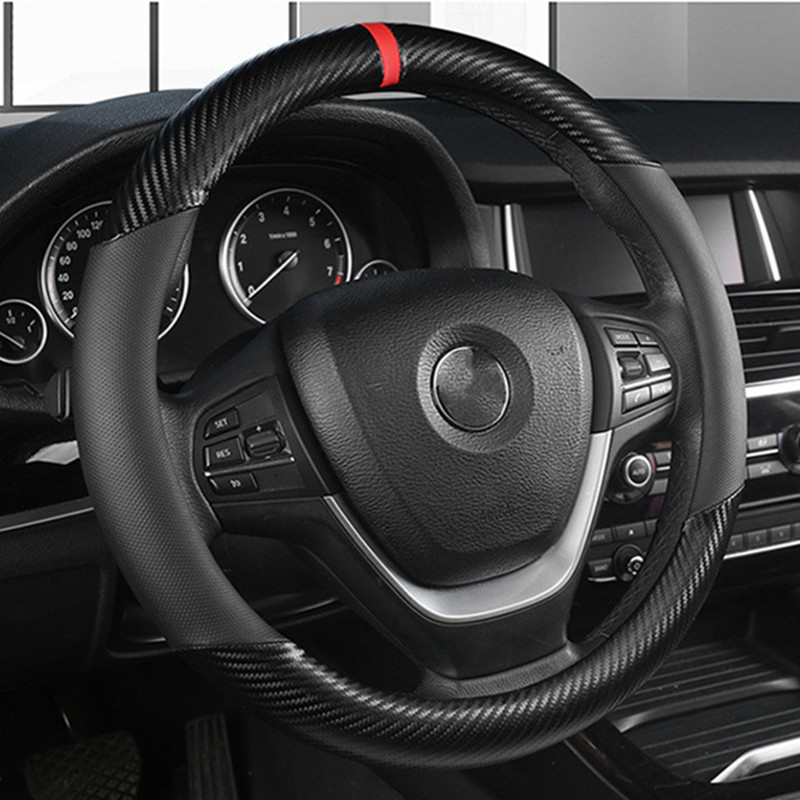 Car Steering Wheel Cover Anti Slip Breathable - الموضة العالمية عجلة توجيه سيارة غطاء