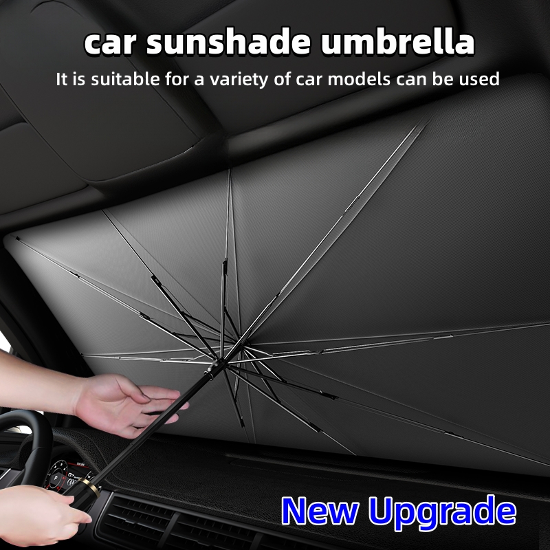 Car Sunshade Windshield Umbrella Foldable - مظلة السيارات الزجاج الأمامي مظلة الجبهة
