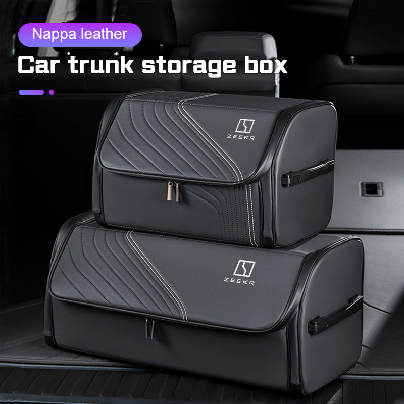 صندوق منظم صندوق السيارة لـ ZE - مراجعة Car Trunk Organizer Foldable Storage Box وسعره