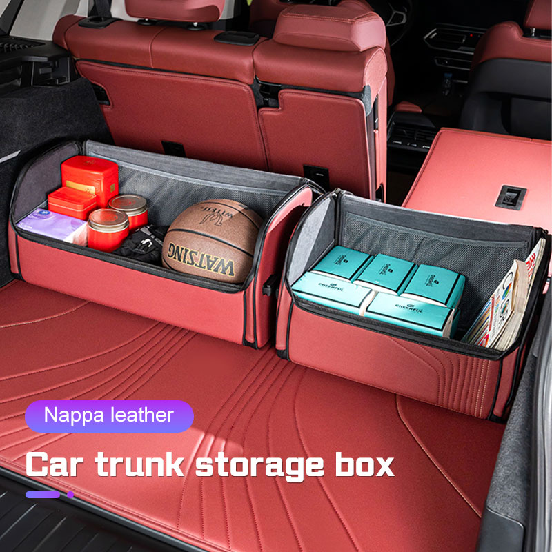 صندوق منظم صندوق السيارة لـ ZE - مراجعة Car Trunk Organizer Foldable Storage Box وسعره