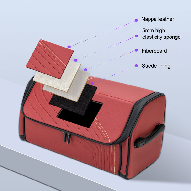 صندوق منظم صندوق السيارة لـ ZE - مراجعة Car Trunk Organizer Foldable Storage Box وسعره