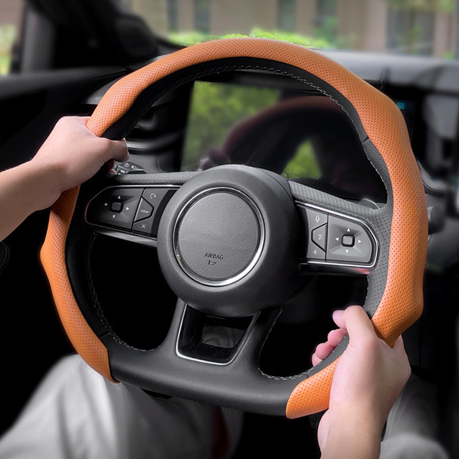 غطاء عجلة قيادة السيارة العالم - مراجعة Car Steering Wheel Cover Anti Slip Breathable وسعره