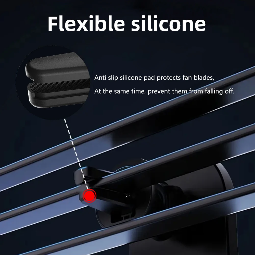 شاحن سيارة لاسلكي مغناطيسي صغي - مراجعة Magnetic Phone Holder For Car Vent وسعره