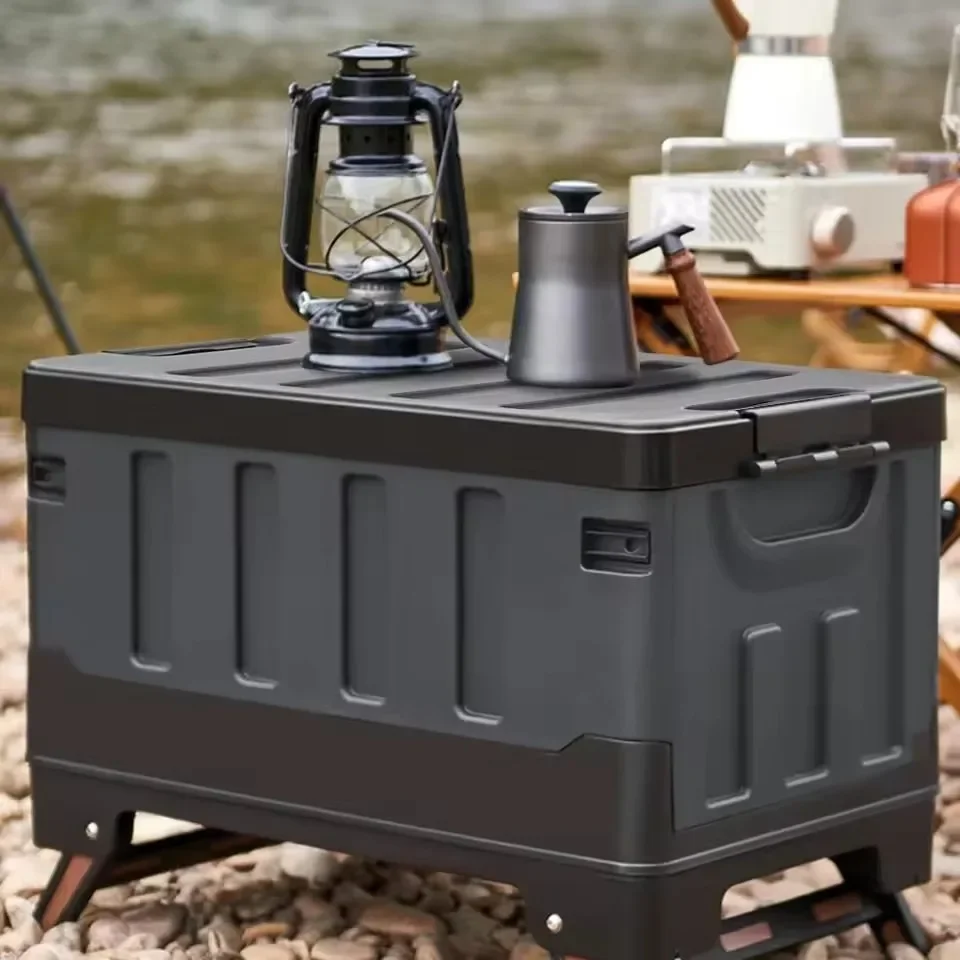 صندوق تخزين كبير مقاوم للماء ل - مراجعة Car Trunk Organizer Foldable Storage Box وسعره