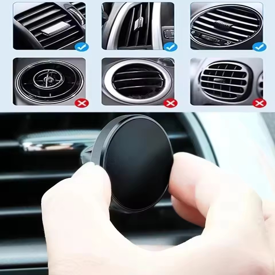 تنفيس الهواء المغناطيس الهاتف  - مراجعة Magnetic Phone Holder For Car Vent وسعره