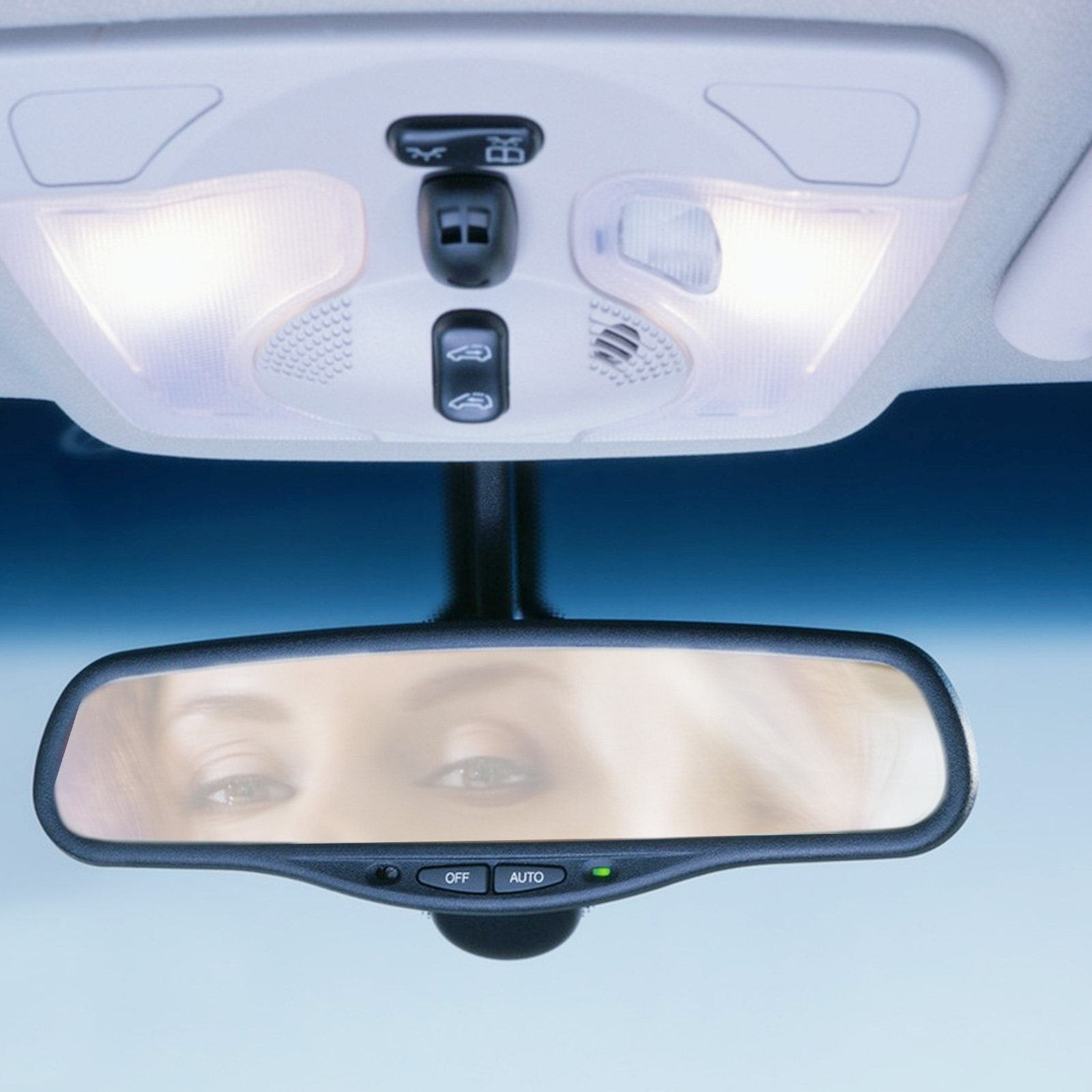 1 مجموعة من أفلام منع الضباب ل - مراجعة Anti Glare Car Rearview Mirror Film وسعره