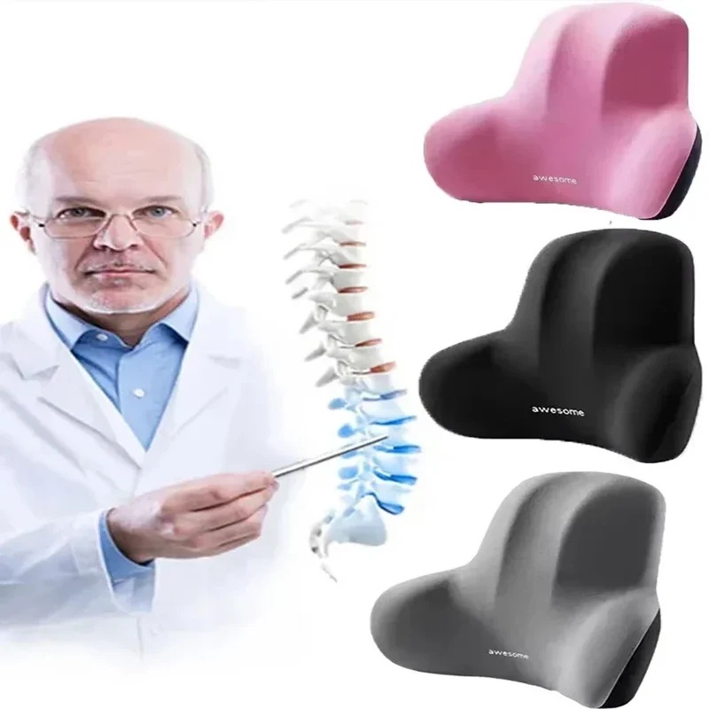 مجموعة مسند رأس من الفوم المرن - مراجعة Memory Foam Car Neck Pillow Lumbar Support وسعره