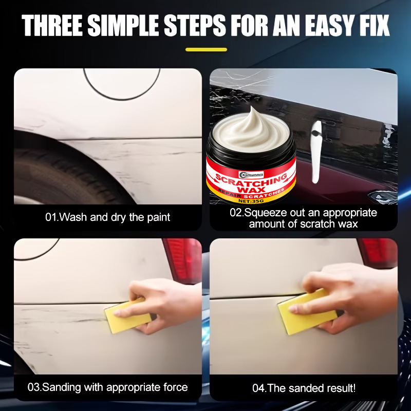 معجون إصلاح خدوش السيارات، مزي - مراجعة Car Scratch Repair Polishing Wax Paste وسعره