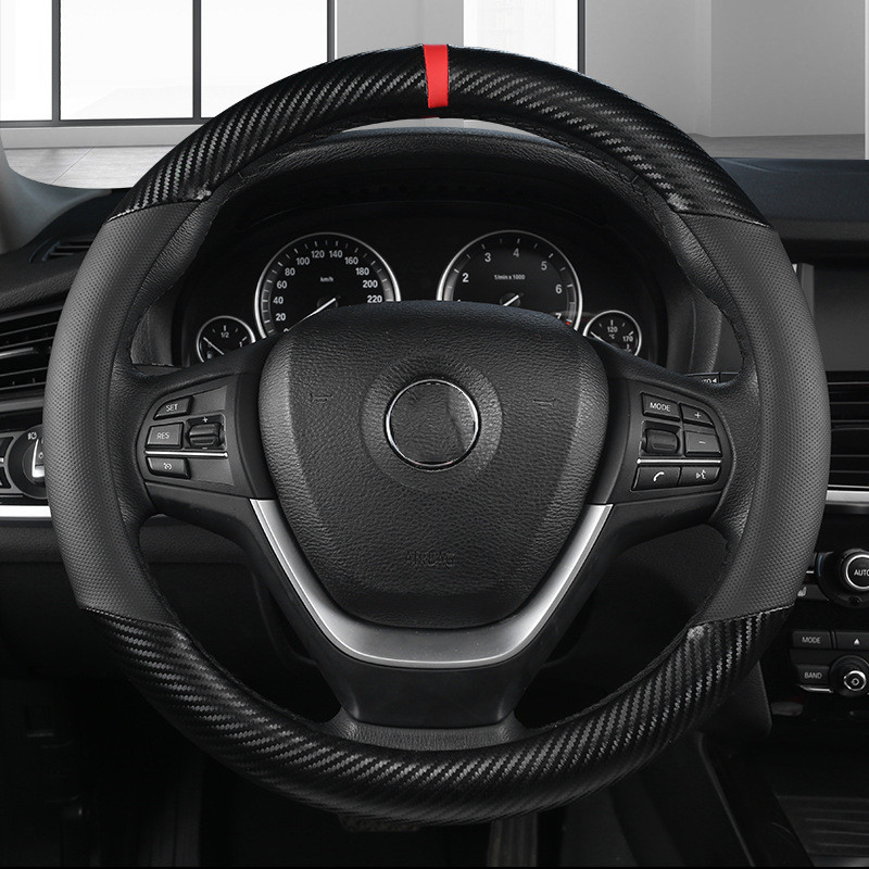الموضة العالمية عجلة توجيه سيا - مراجعة Car Steering Wheel Cover Anti Slip Breathable وسعره