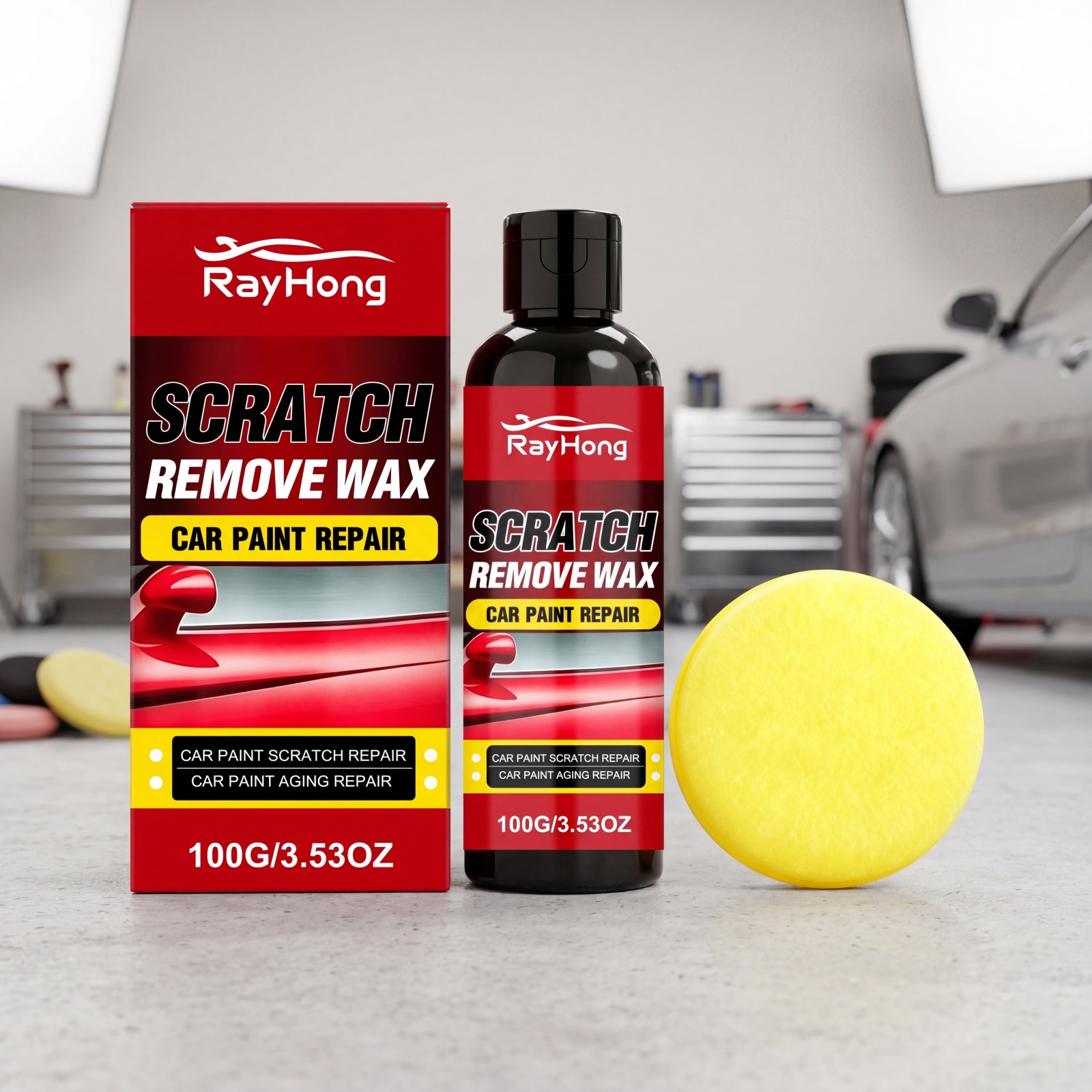 معجون إصلاح خدوش السيارات لإزا - مراجعة Car Scratch Repair Polishing Wax Paste وسعره